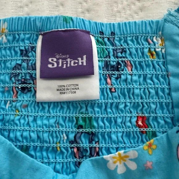 Disney Stitch Girls Dress - Picture 3 of 4